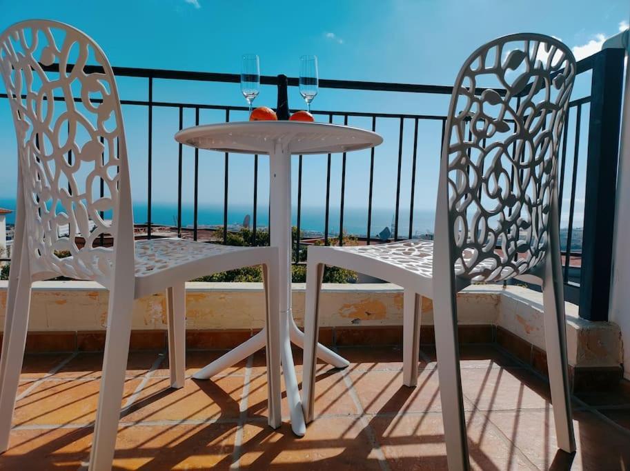 Private Pool 'Villa Vibe Tenerife' Sunset & Ocean View Chayofa 外观 照片