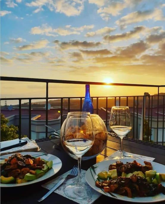 Private Pool 'Villa Vibe Tenerife' Sunset & Ocean View Chayofa 外观 照片